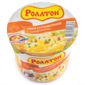 Картофельное пюре б/п Роллтон с сухариками изображение на сайте Михайловского рынка