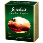 Чай Greenfield цейлонский Golden Ceylon черный  изображение на сайте Михайловского рынка
