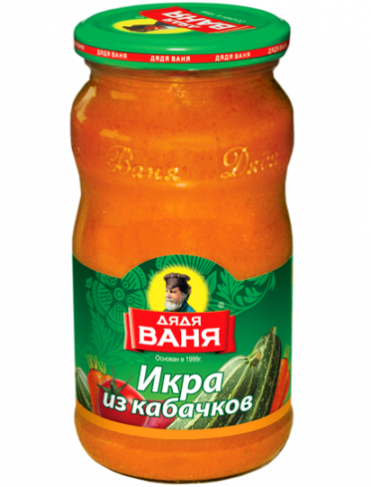 Икра "Дядя Ваня" кабачковая, 460 г  изображение на сайте Михайловского рынка