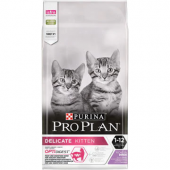 PRO PLAN® Delicate для котят с чувствительным пищеварением, с индейкой, 1.5 кг
