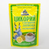 Цикорий растворимый "Здоровье" с экстрактом лимона, 100 гр. 