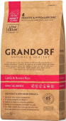 GRANDORF DOG ALL BREEDS Сухой корм для взрослых собак всех пород с ягнёнком и рисом, 3 кг