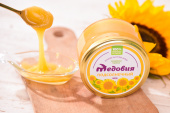 Мёд подсолнечный, 300 гр. изображение на сайте Михайловского рынка