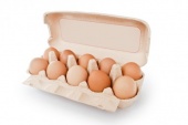 Яйцо куриное, домашнее, 10 шт изображение на сайте Михайловского рынка