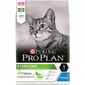 PRO PLAN® Sterilised для стерилизованных кошек и кастрированных котов, с кроликом, 1.5 кг изображение на сайте Михайловского рынка