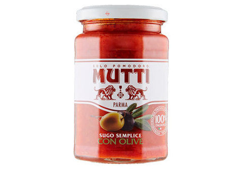 Томатный соус "Mutti" с оливками, 280г изображение на сайте Михайловского рынка