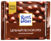 Шоколад Ritter Sport молочный "Цельный лесной орех" 100г изображение на сайте Михайловского рынка