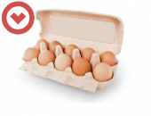 Яйцо куриное, домашнее, 10 шт изображение на сайте Михайловского рынка