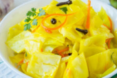 Салат из капусты "Шафран" по -корейски