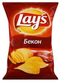 Чипсы Lays со вкусом бекона 150г изображение на сайте Михайловского рынка