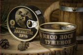 Тушеное мясо Лося ж/б (325 гр.) изображение на сайте Михайловского рынка