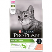 Сухой корм PRO PLAN® Sterilised для стерилизованных кошек с лососем, 1.5 кг изображение на сайте Михайловского рынка