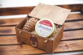 Крем-мёд, кедровый орех, 250 гр. изображение на сайте Михайловского рынка