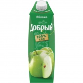 Сок "Добрый", Яблоко,1 л изображение на сайте Михайловского рынка