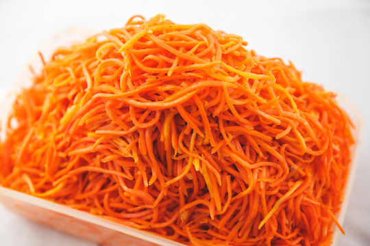 Морковь по корейски не острая