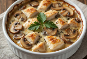 Классический рецепт жульена с курицей и грибами Классический рецепт жульена с курицей и грибами