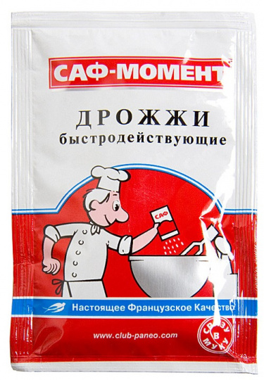 Дрожжи "Саф-момент" 11 г  изображение на сайте Михайловского рынка