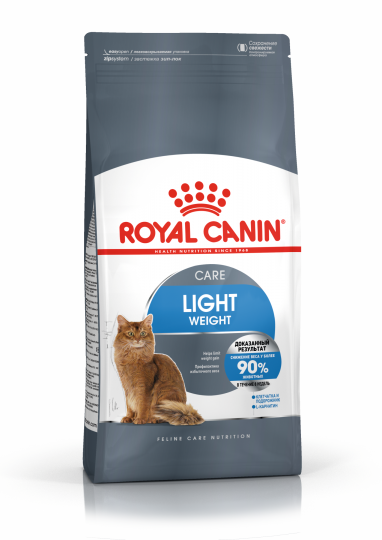 Корм сухой ROYAL CANIN Light Weight Care полнорационный для взрослых кошек - Рекомендуется для профилактики лишнего веса, 1.5 кг изображение на сайте Михайловского рынка