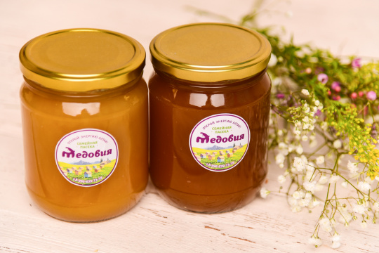 Мёд, Луговое разнотравье, 700 гр изображение на сайте Михайловского рынка